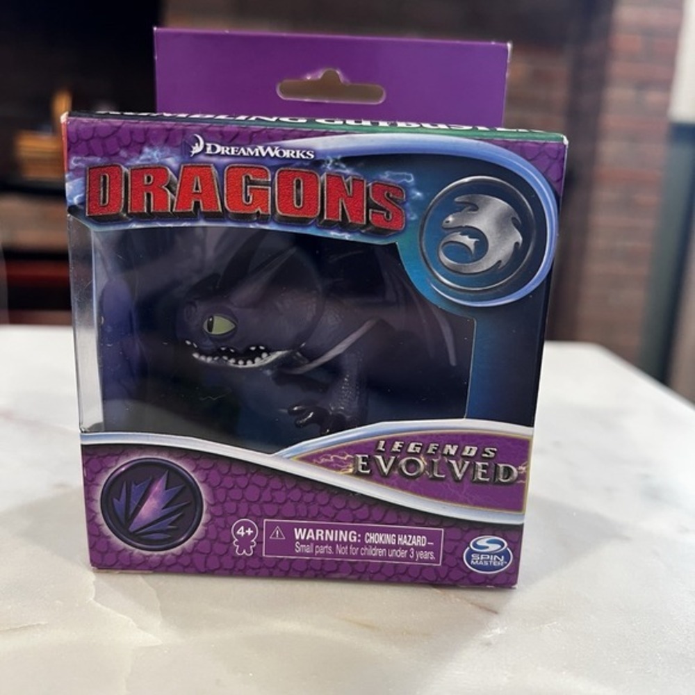 DreamWorks Dragons Legends Evolved Rumbling‎ Gutbuster New in Box NIB